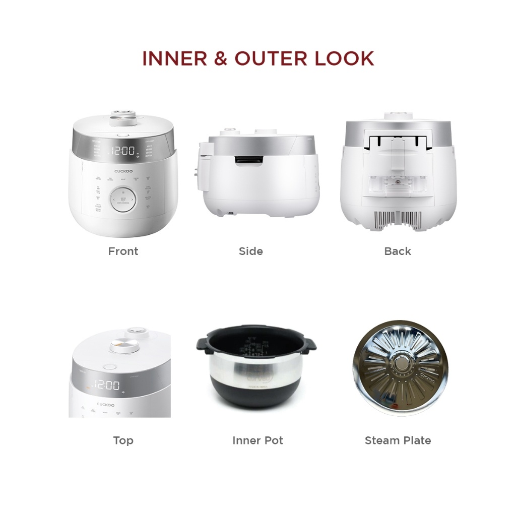 CRP-LHTR0609F  (6 Cups/1.08L)  Twin Pressure Multi-Cooker