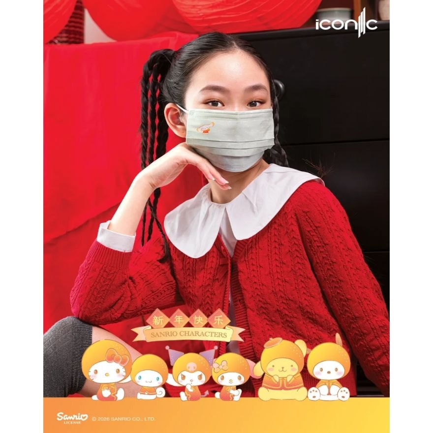 [Adult - Premium+] CNY 4-Ply Sanrio Characters 2026 Medical Face Mask (30pcs)