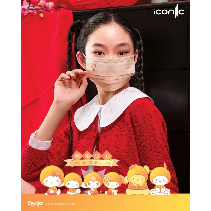 [Adult - Premium+] CNY 4-Ply Sanrio Characters 2026 Medical Face Mask (30pcs)