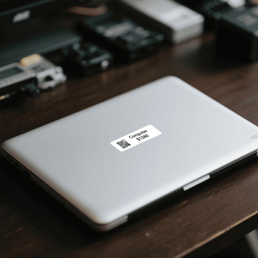 NIIMBOT WHITE LABEL STICKER 50*15/2R MM