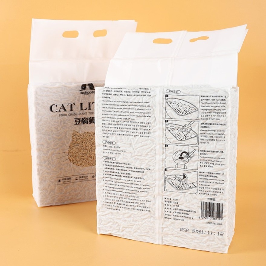 Tofu Cat Litter Bamboo Charcoal Aroma Flushable 6L image