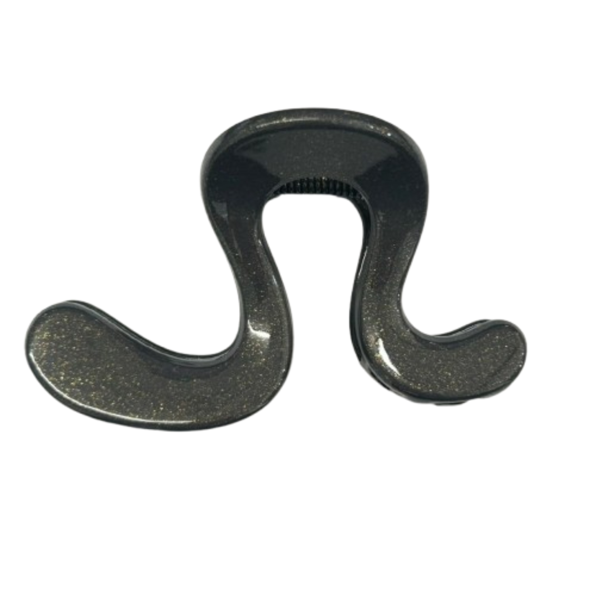 AJC-0396 HAIR CLAW DARK BLINK (n-SHAPE) 8CM
