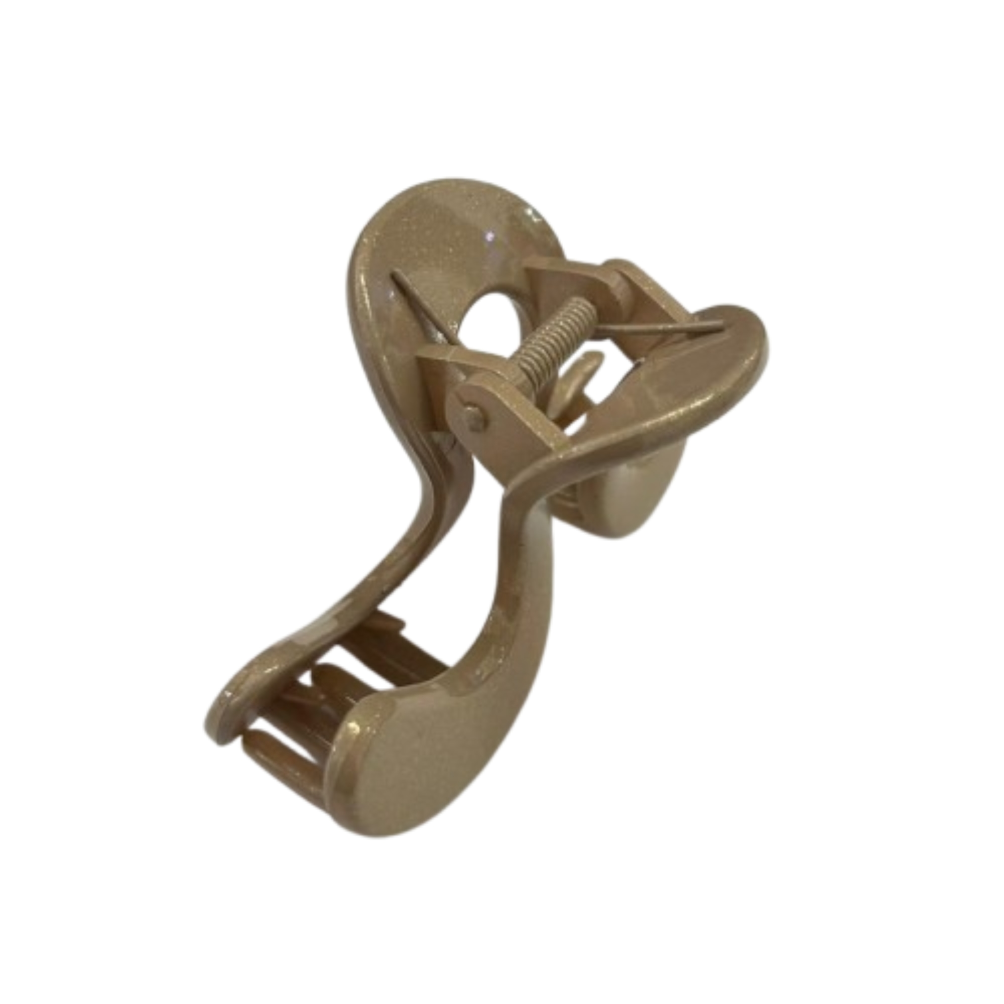 AJC-0396 HAIR CLAW DARK BLINK (n-SHAPE) 8CM