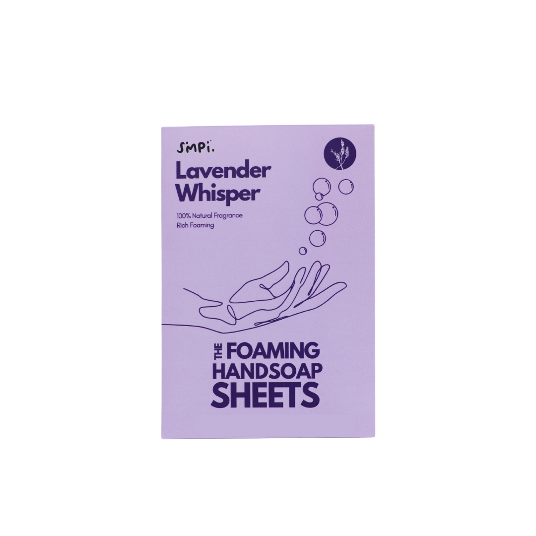 Simpi Hand Soap Sheet - Lavender Whisper ( 6 sheets )