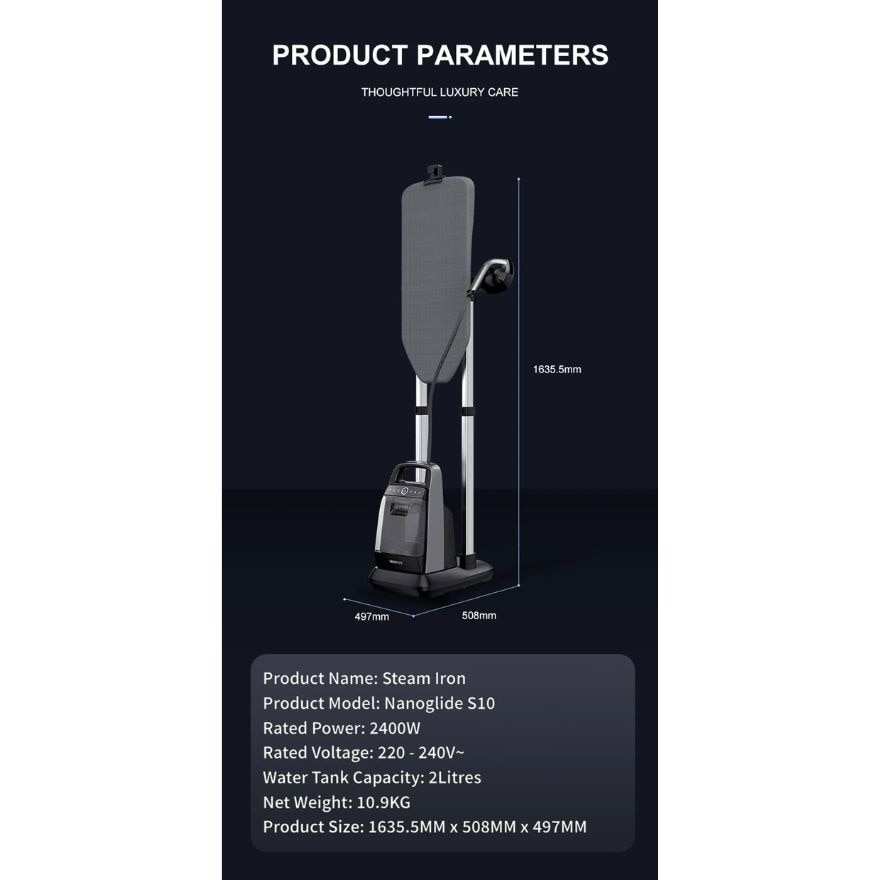 Morse Steam Iron Nanoglide S10