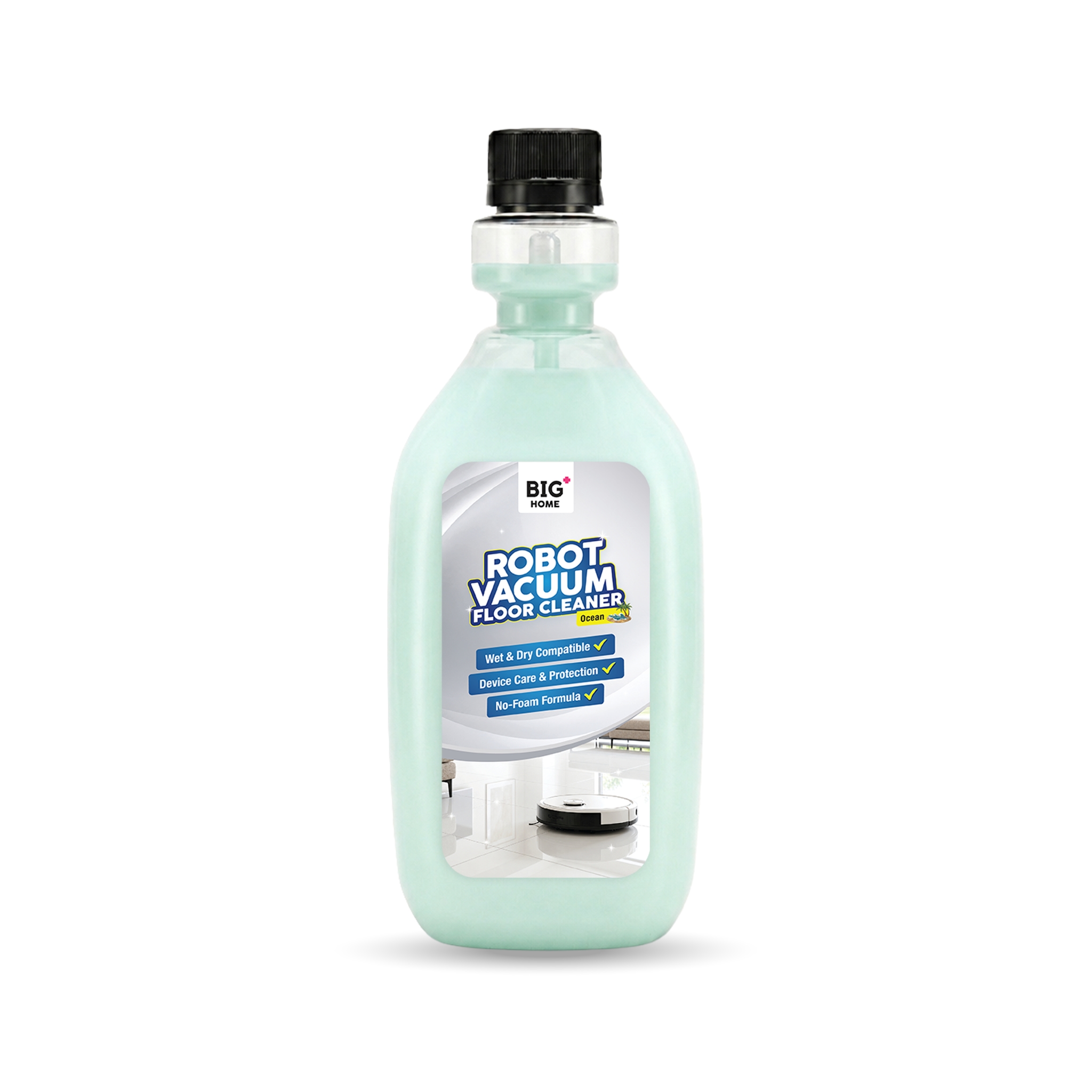 Robot Vacuum Floor Cleaner (500ml) - Ocean image