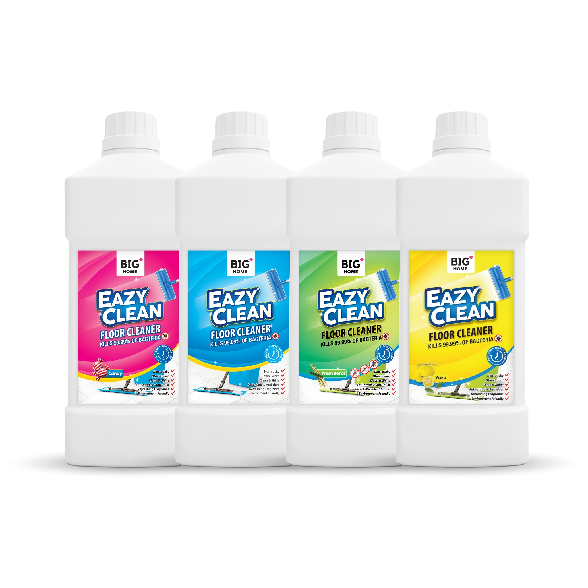 EazyClean Floor Cleaner (1000ml) with Anti-Oxidation Coating Protection - Collection image