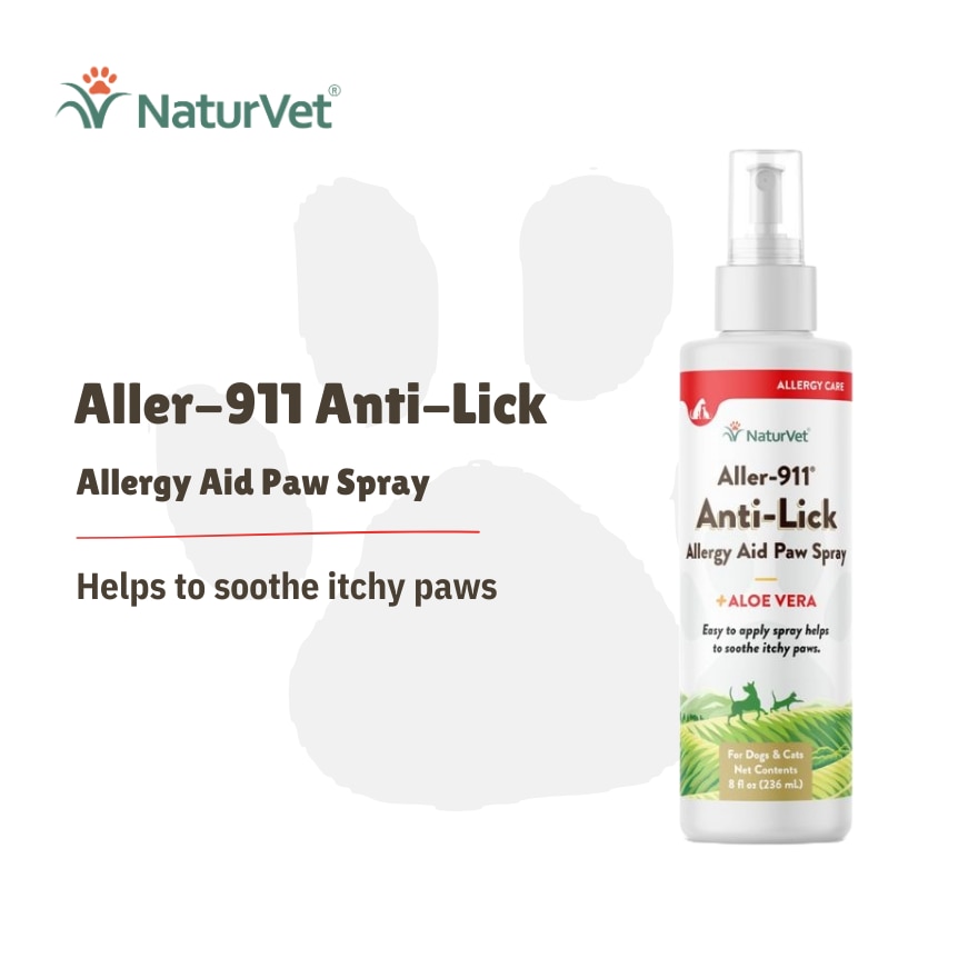 Aller 911 Anti-Lick Paw Spray
