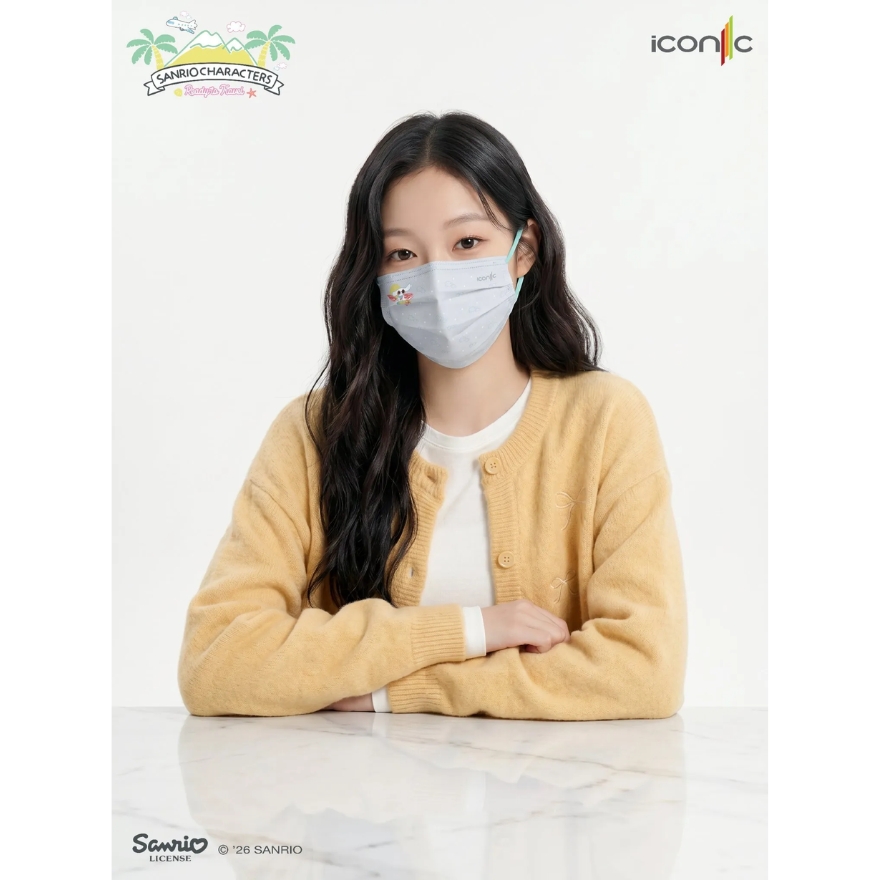 [Adult - Premium+] 4-Ply Sanrio Characters Ready To Travel Medical Face Mask (30pcs)