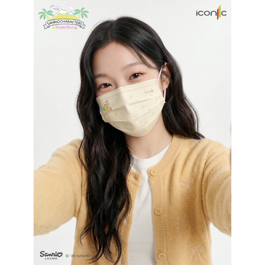 [Adult - Premium+] 4-Ply Sanrio Characters Ready To Travel Medical Face Mask (30pcs)