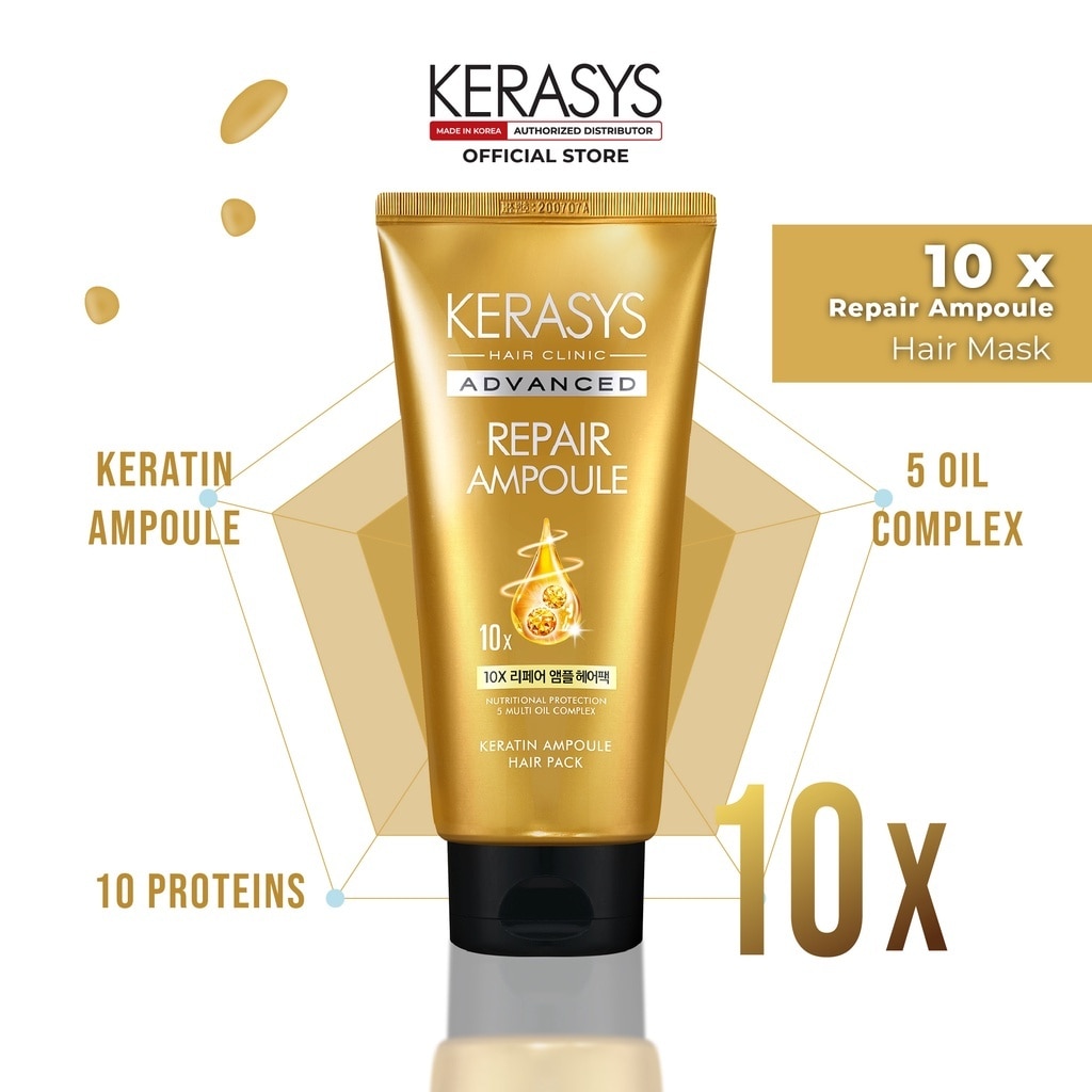 Kerasys Advanced 10X Repair Ampoule Hair Mask (300ml)
