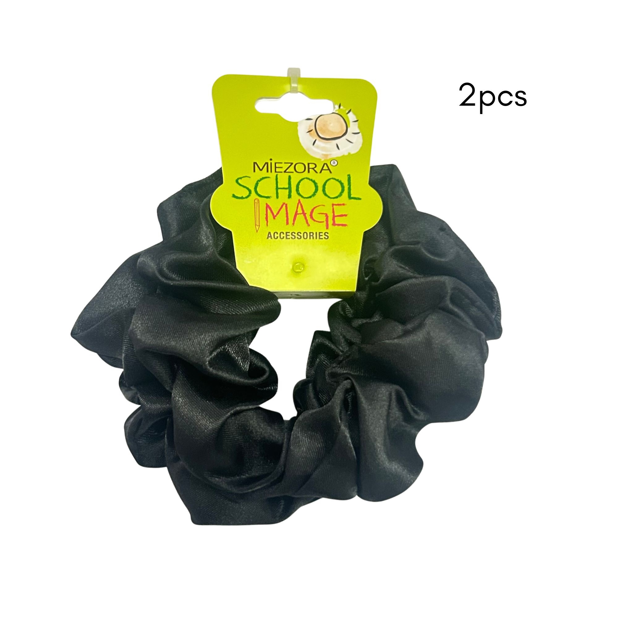 APN-0004 BASIC SILK PONYTAIL 2PCS 9CM