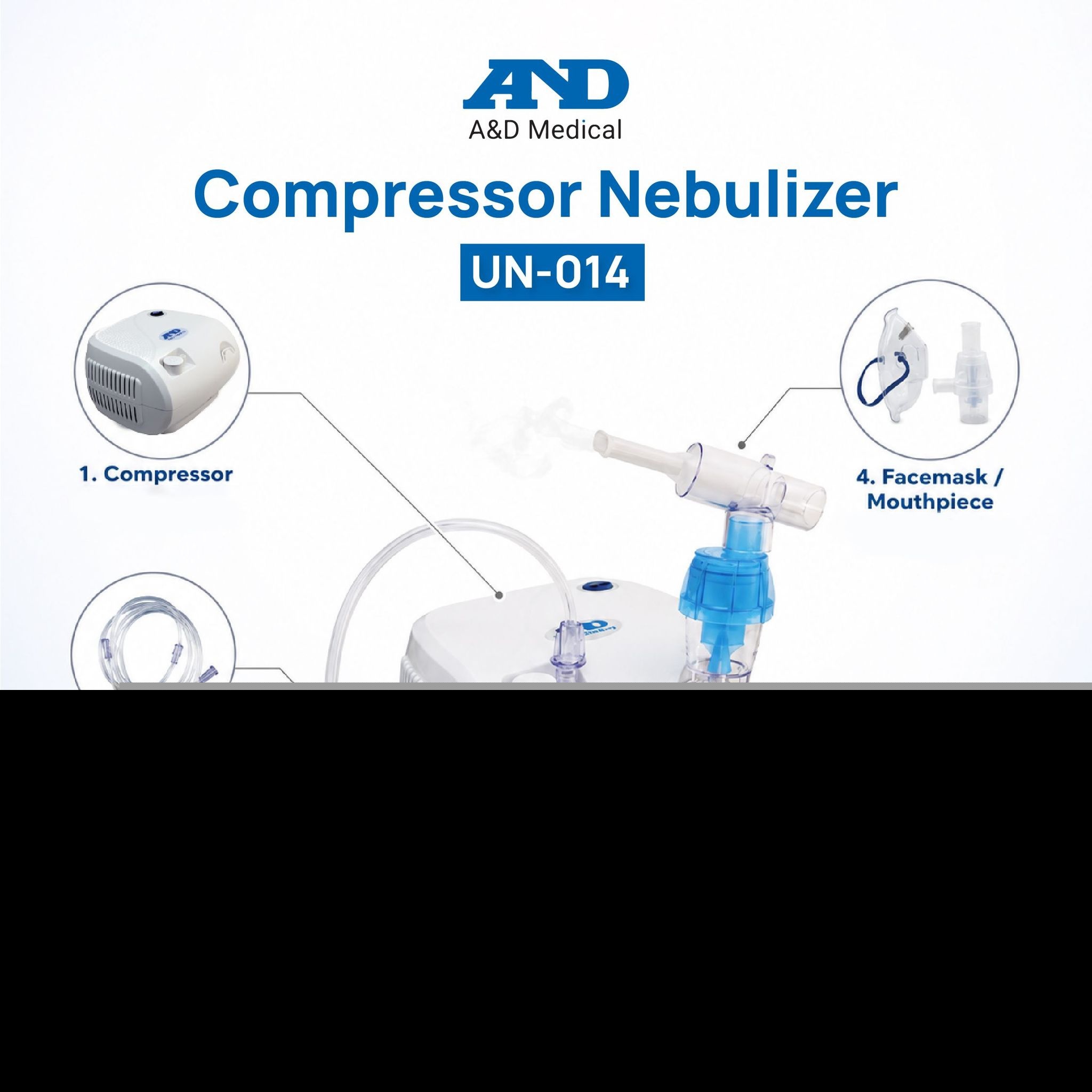 AND Medical UN 014 Compressor Nebulizer image