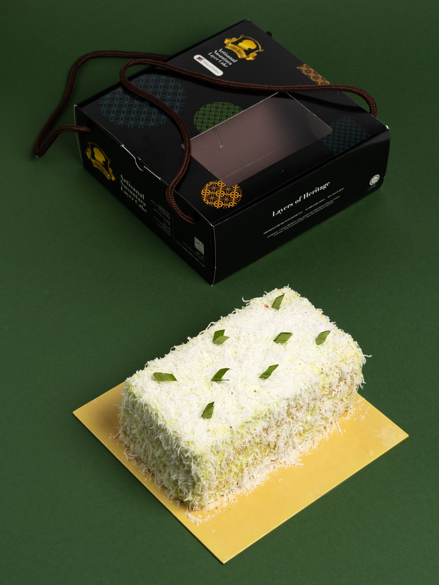PANDAN ONDEH-ONDEH LAYER CAKE 1KG