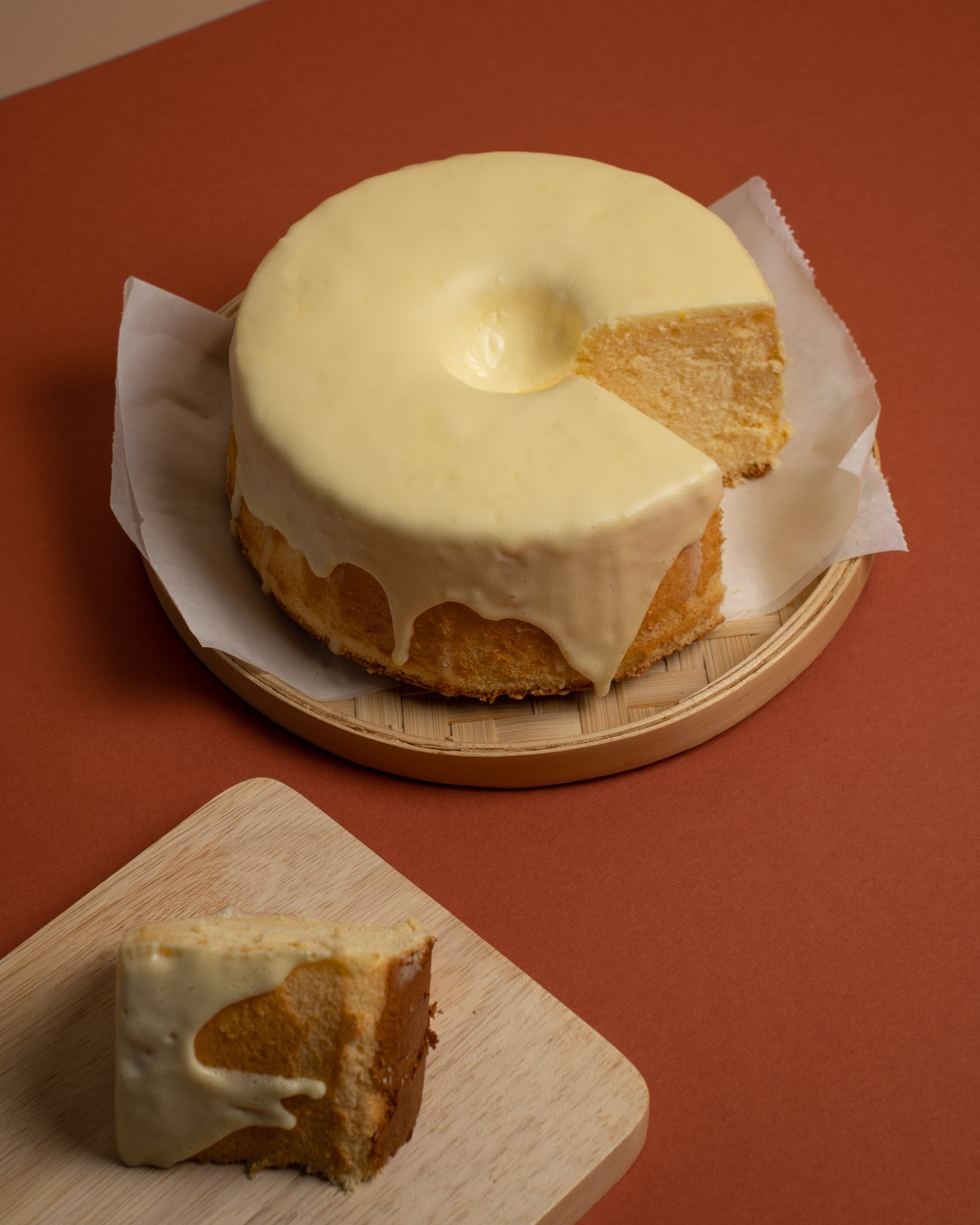 LEMON CHIFFON CAKE