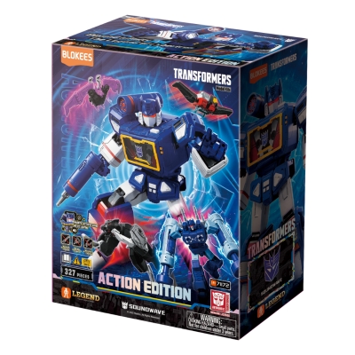 BLOKEES BLOKEES TRANSFORMERS (MODEL KIT) AE 03 SOUND WAVE (20cm) (71172) image