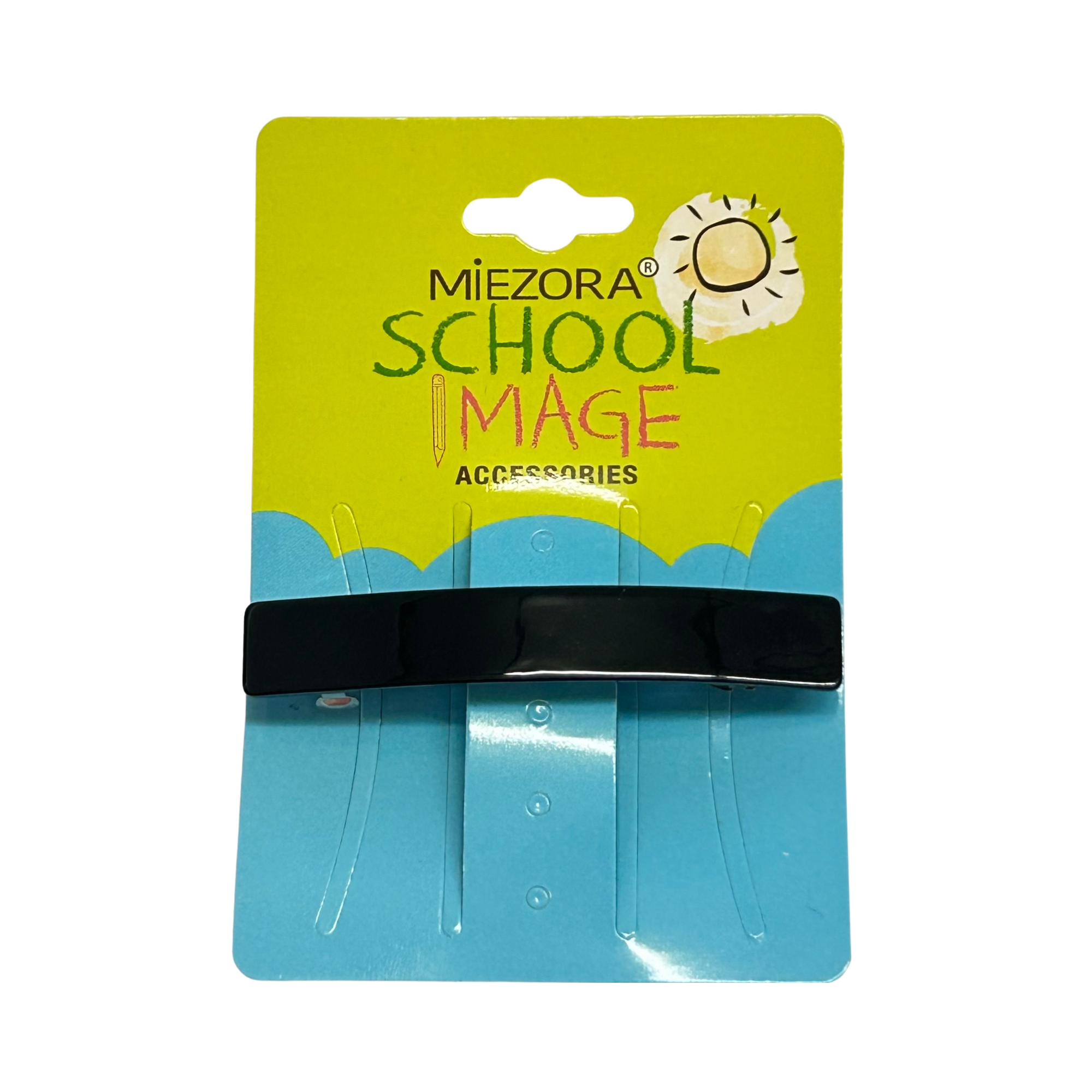 #0343 HAIR CLIP BLACK 7.5CM