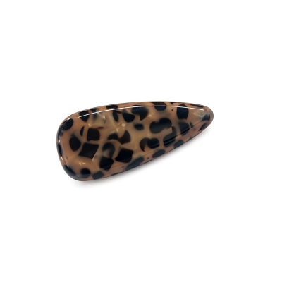 EVA & EVE - #0349 LUXE LEOPARD HAIR BARRETTE 5CM