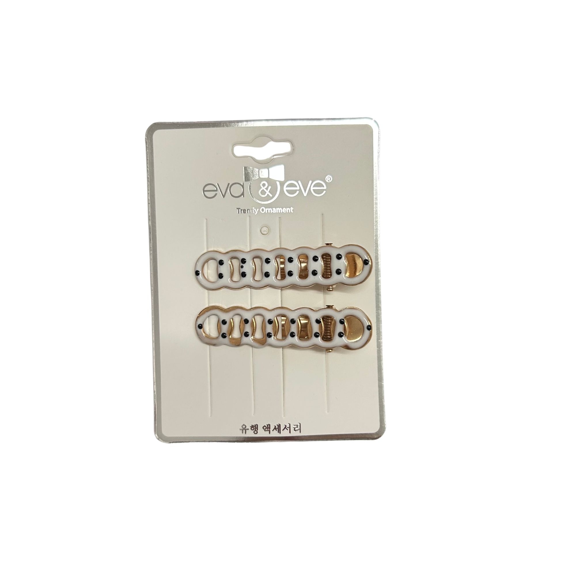 AHC-0358 CHAIN POLKADOT DUCK CLIP 2PCS image