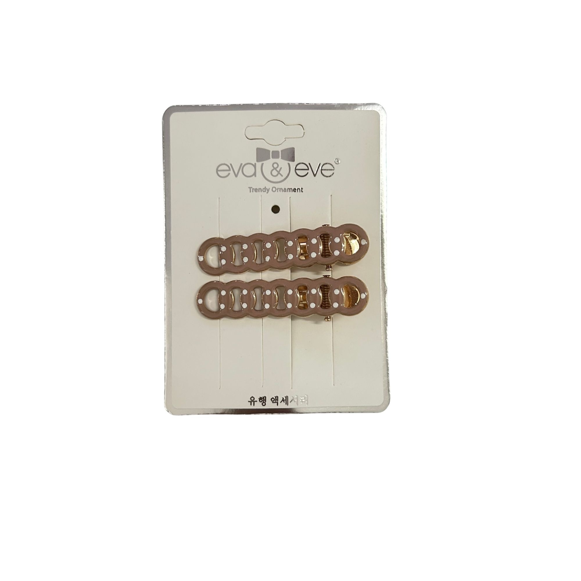 AHC-0358 CHAIN POLKADOT DUCK CLIP 2PCS image