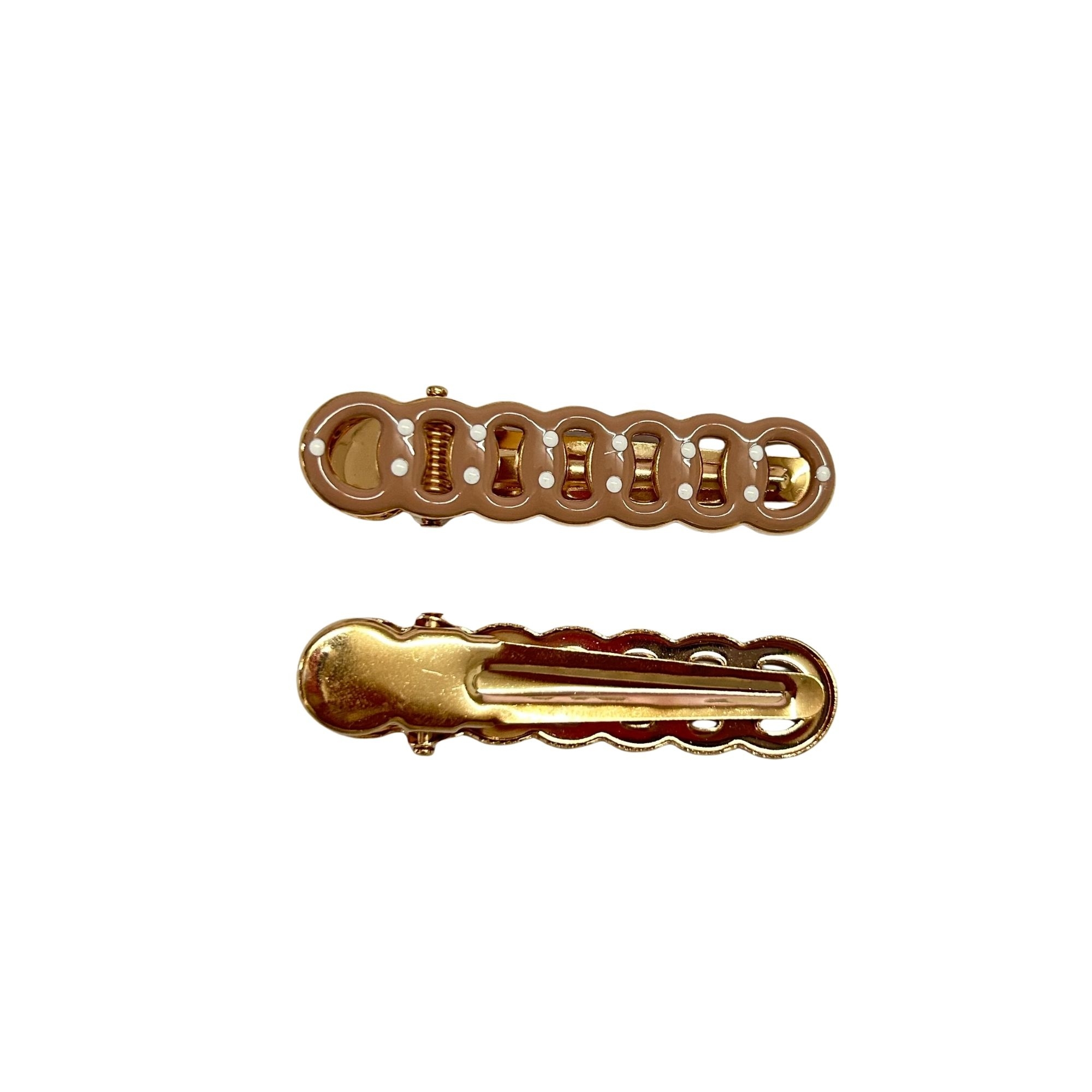 AHC-0358 CHAIN POLKADOT DUCK CLIP 2PCS image
