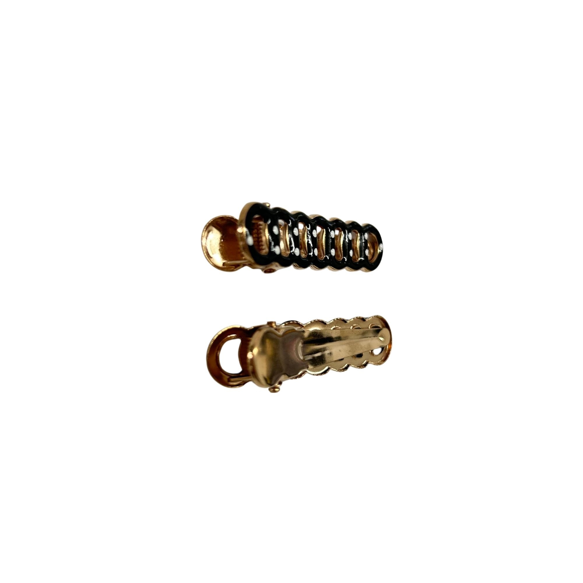 AHC-0358 CHAIN POLKADOT DUCK CLIP 2PCS