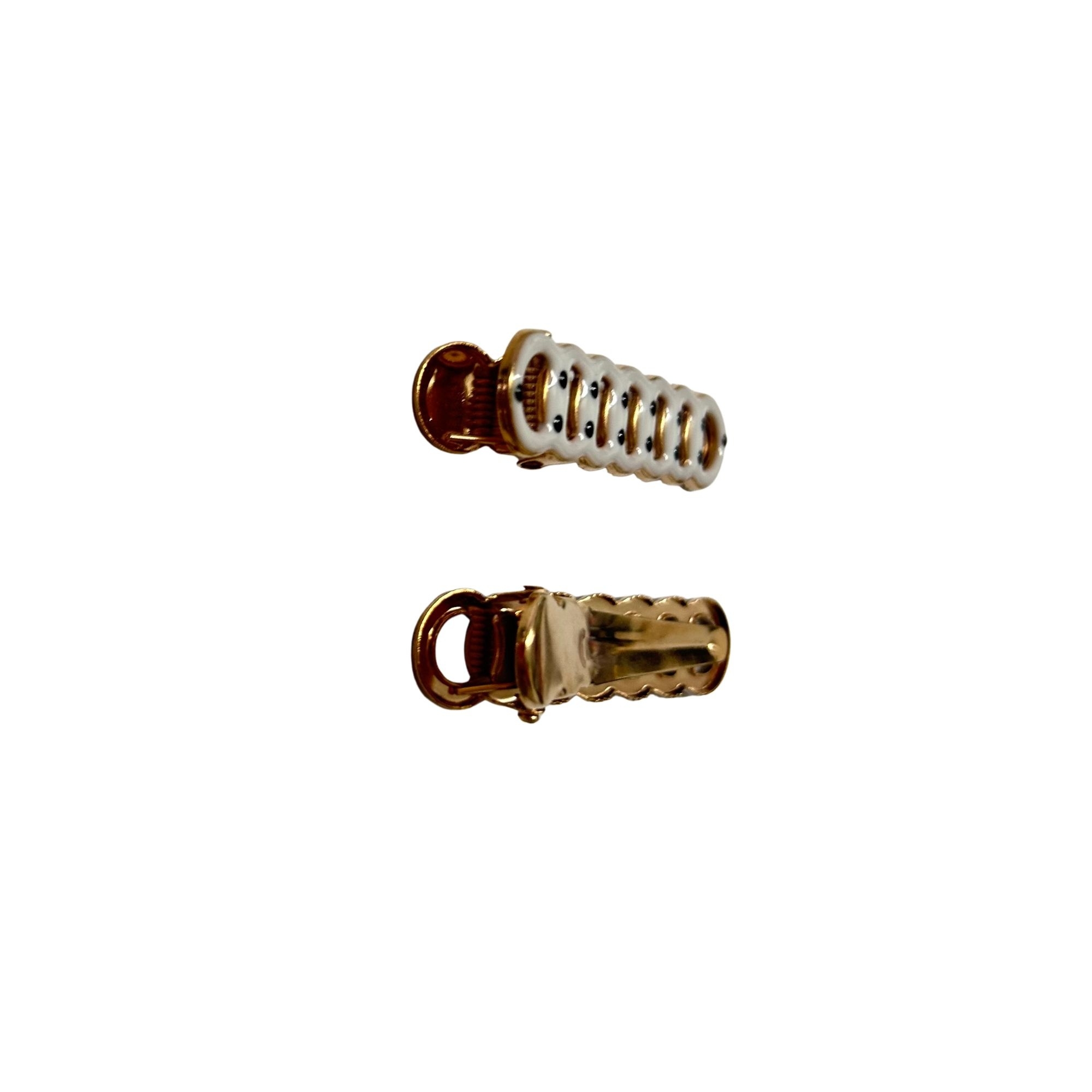 AHC-0358 CHAIN POLKADOT DUCK CLIP 2PCS image