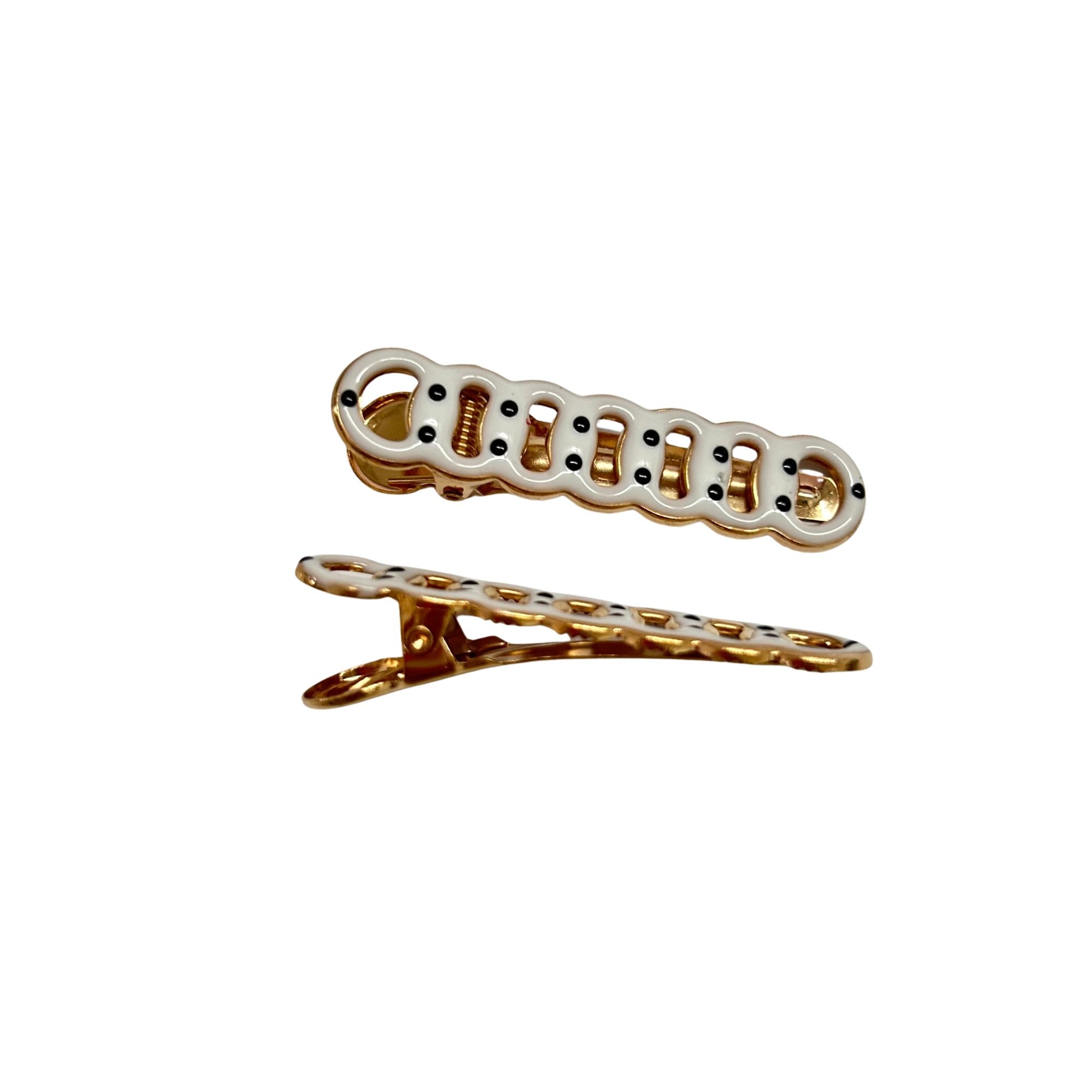 AHC-0358 CHAIN POLKADOT DUCK CLIP 2PCS image