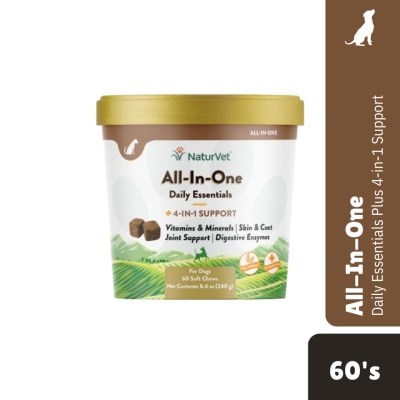 NATURVET - All In One Soft Chews 60s