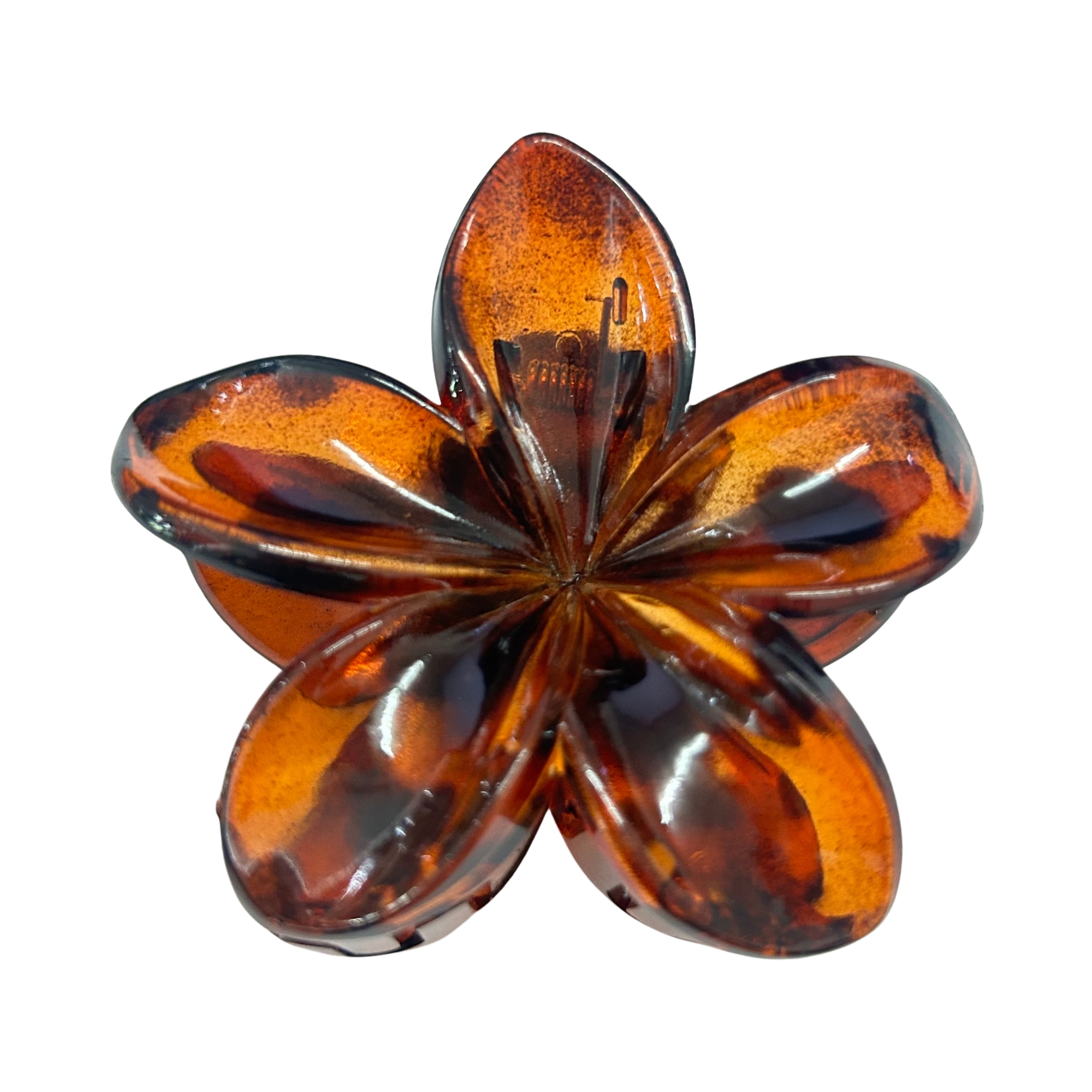 AJC-0321 BOLD LEOPARD HAIR CLAW FLOWER