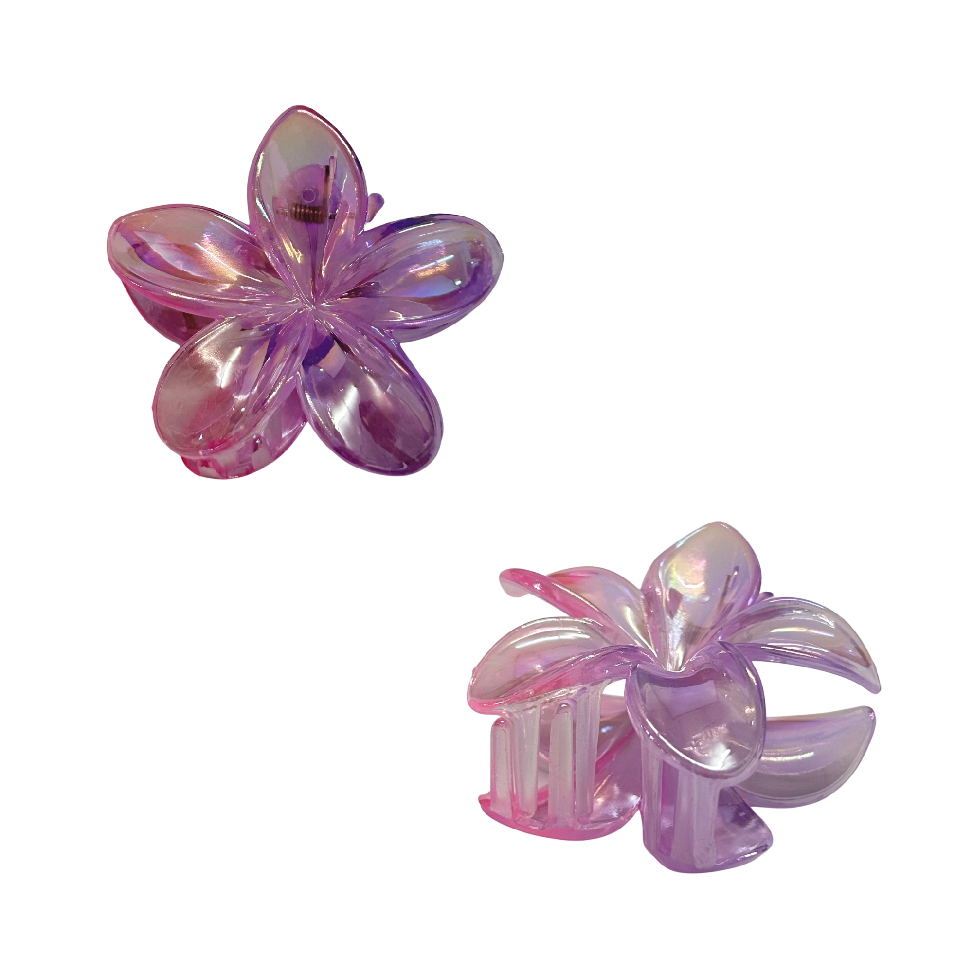 AJC-0321 HAIR CLAW FLOWER 7.5CM