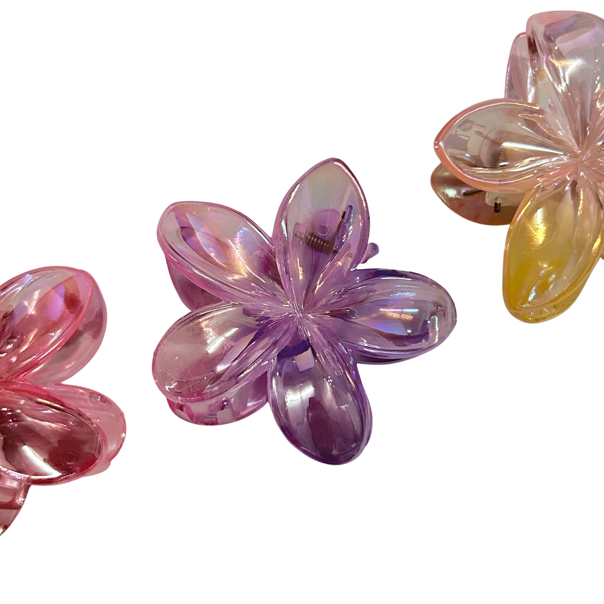 AJC-0321 HAIR CLAW FLOWER 7.5CM