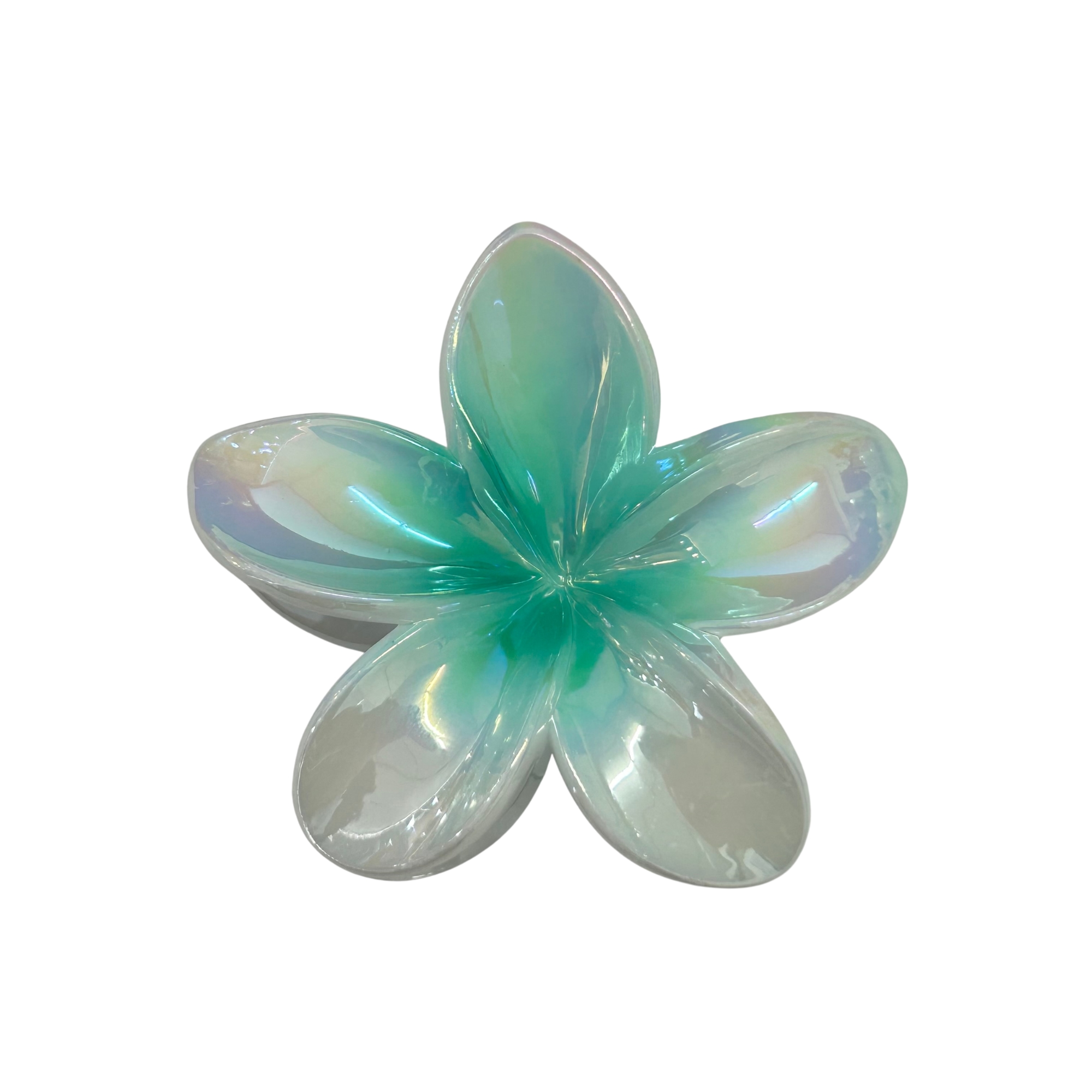 AJC-0321 POP COLOR HAIR CLAW FLOWER