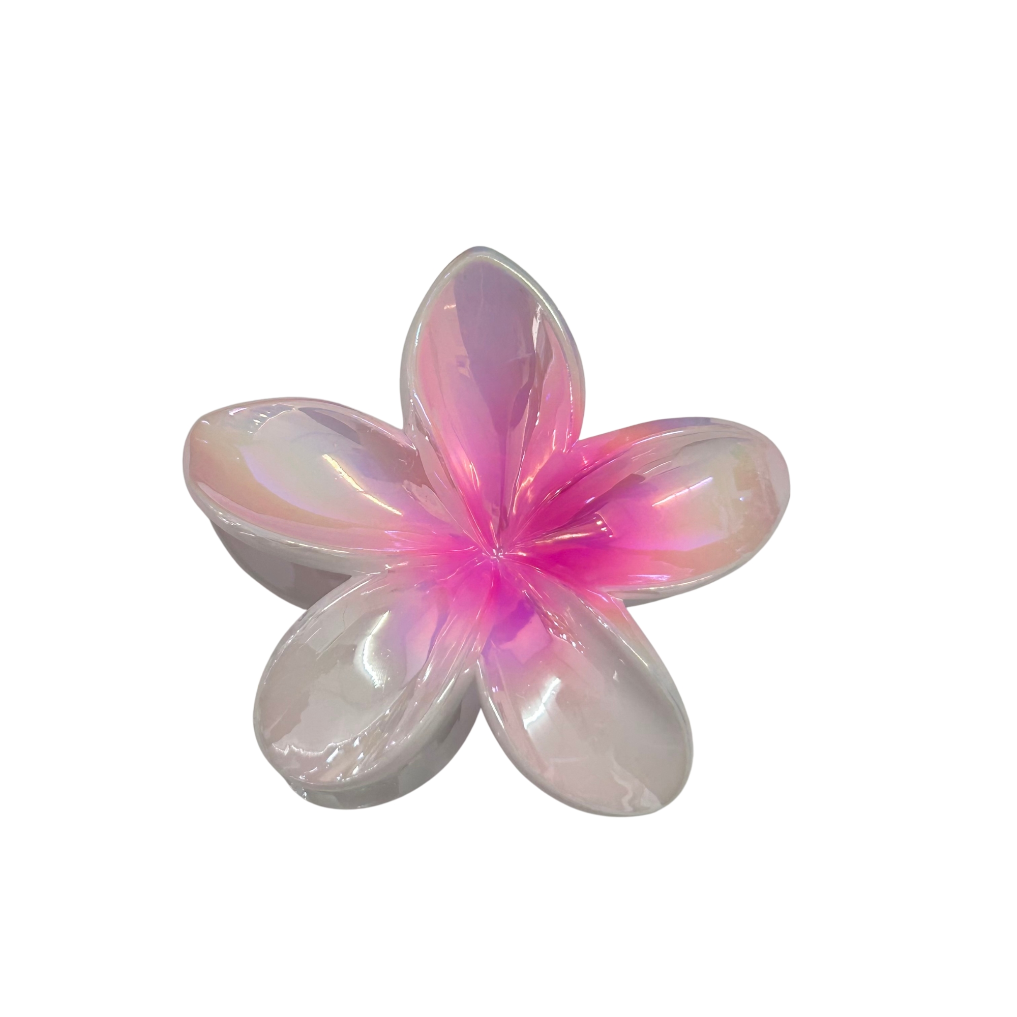 AJC-0321 POP COLOR HAIR CLAW FLOWER