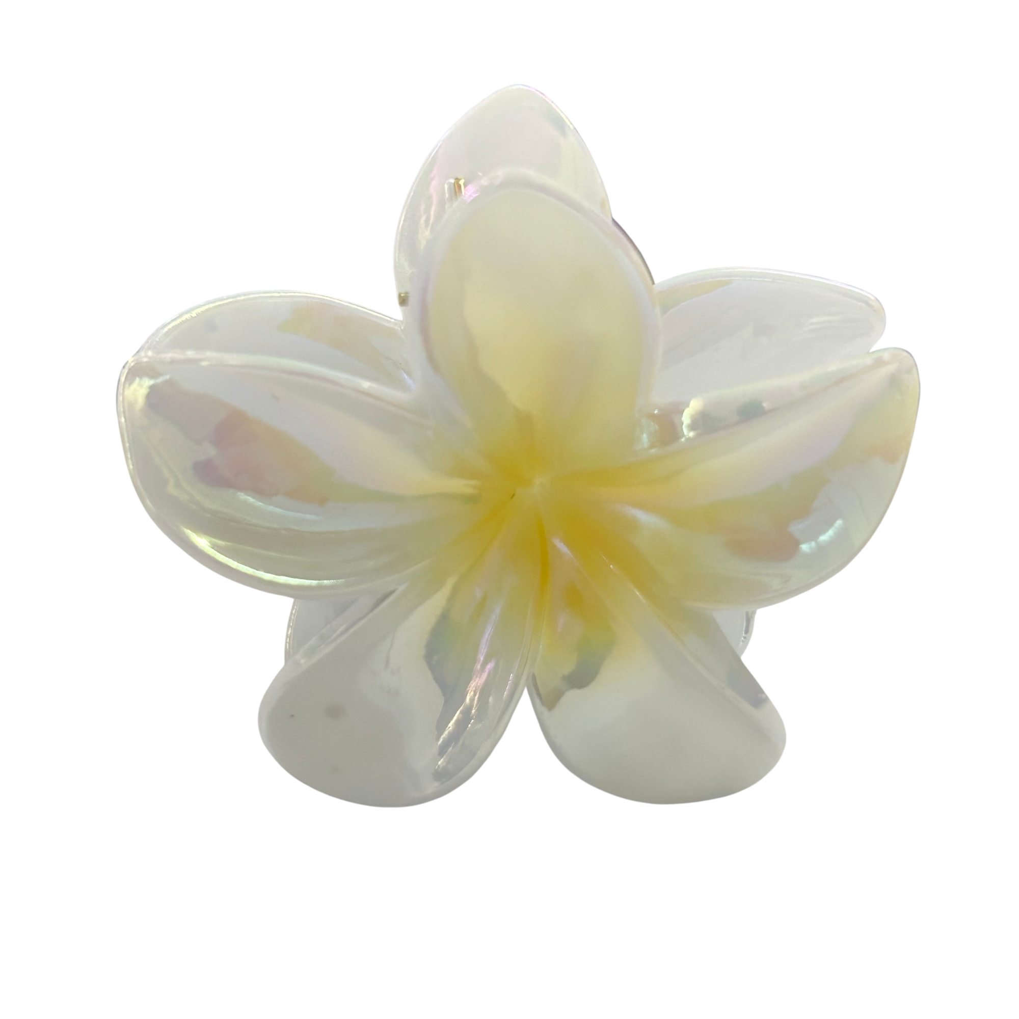AJC-0321 POP COLOR HAIR CLAW FLOWER