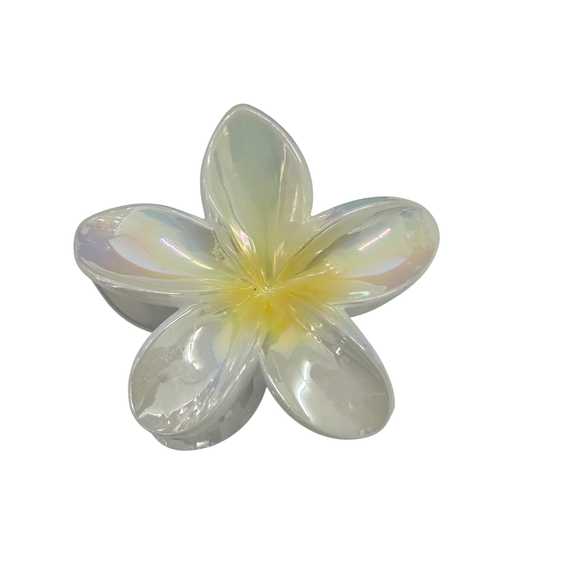 AJC-0321 POP COLOR HAIR CLAW FLOWER