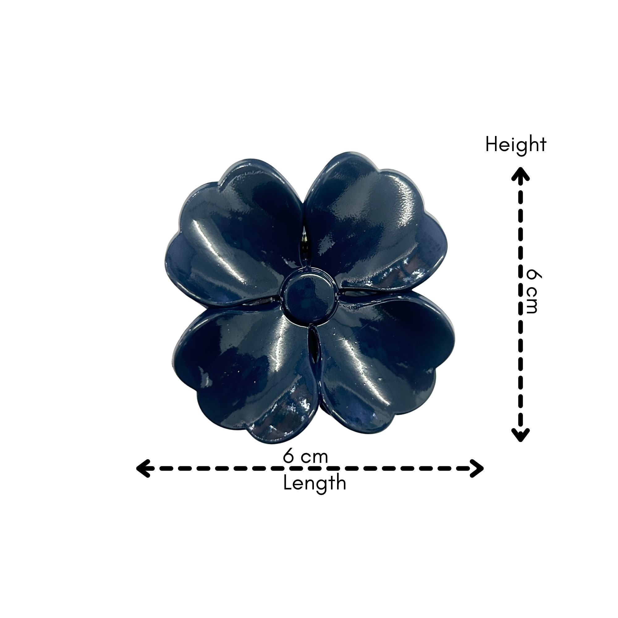 AJC-0323 CAMELLIA FLOWER HAIR CLAW 6CM image
