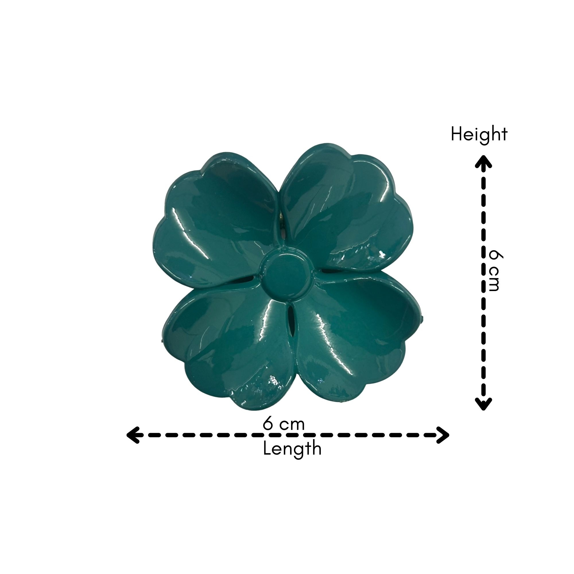 AJC-0323 CAMELLIA FLOWER HAIR CLAW 6CM image