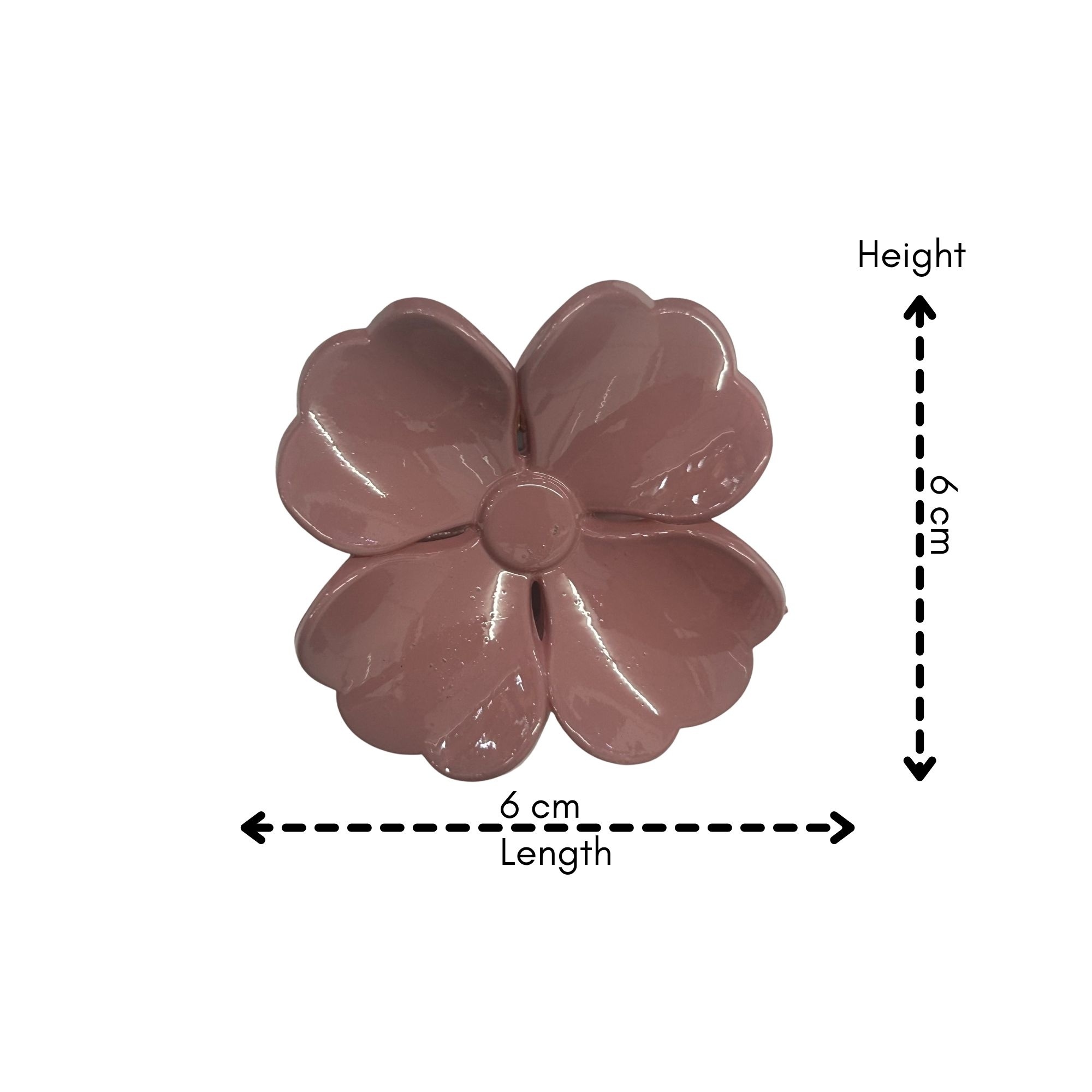 AJC-0323 CAMELLIA FLOWER HAIR CLAW 6CM image