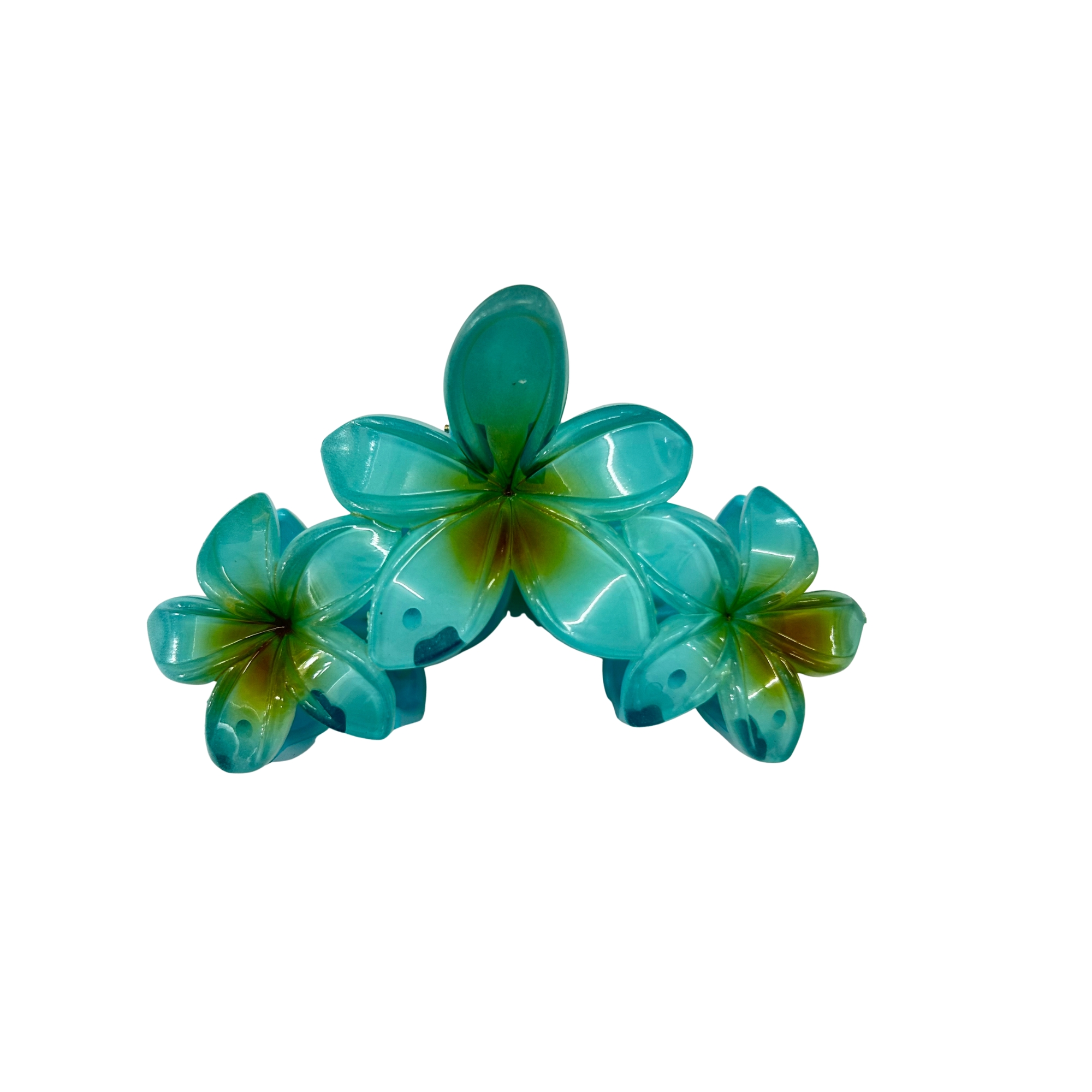 AJC-0333 MULTICOLOR FLOWER HAIR CLAW