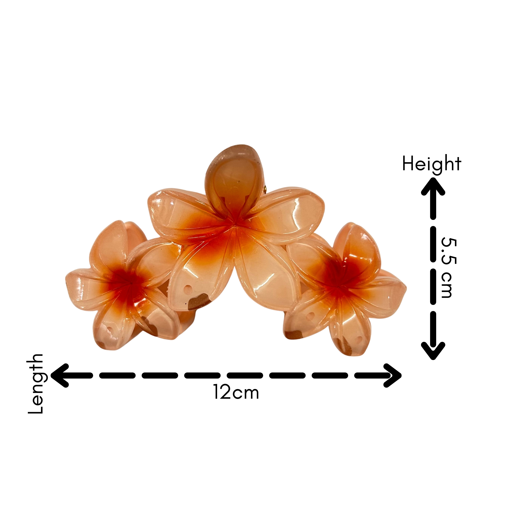 AJC-0333 MULTICOLOR FLOWER HAIR CLAW