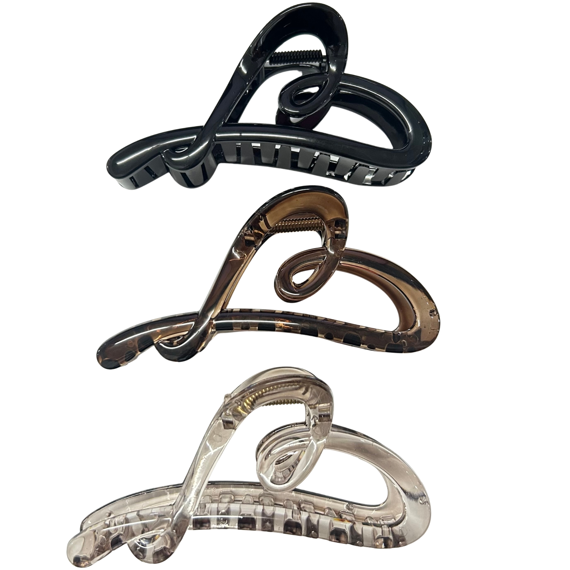 AJC-0346 HEART SHAPE HAIR CLIP 12CM