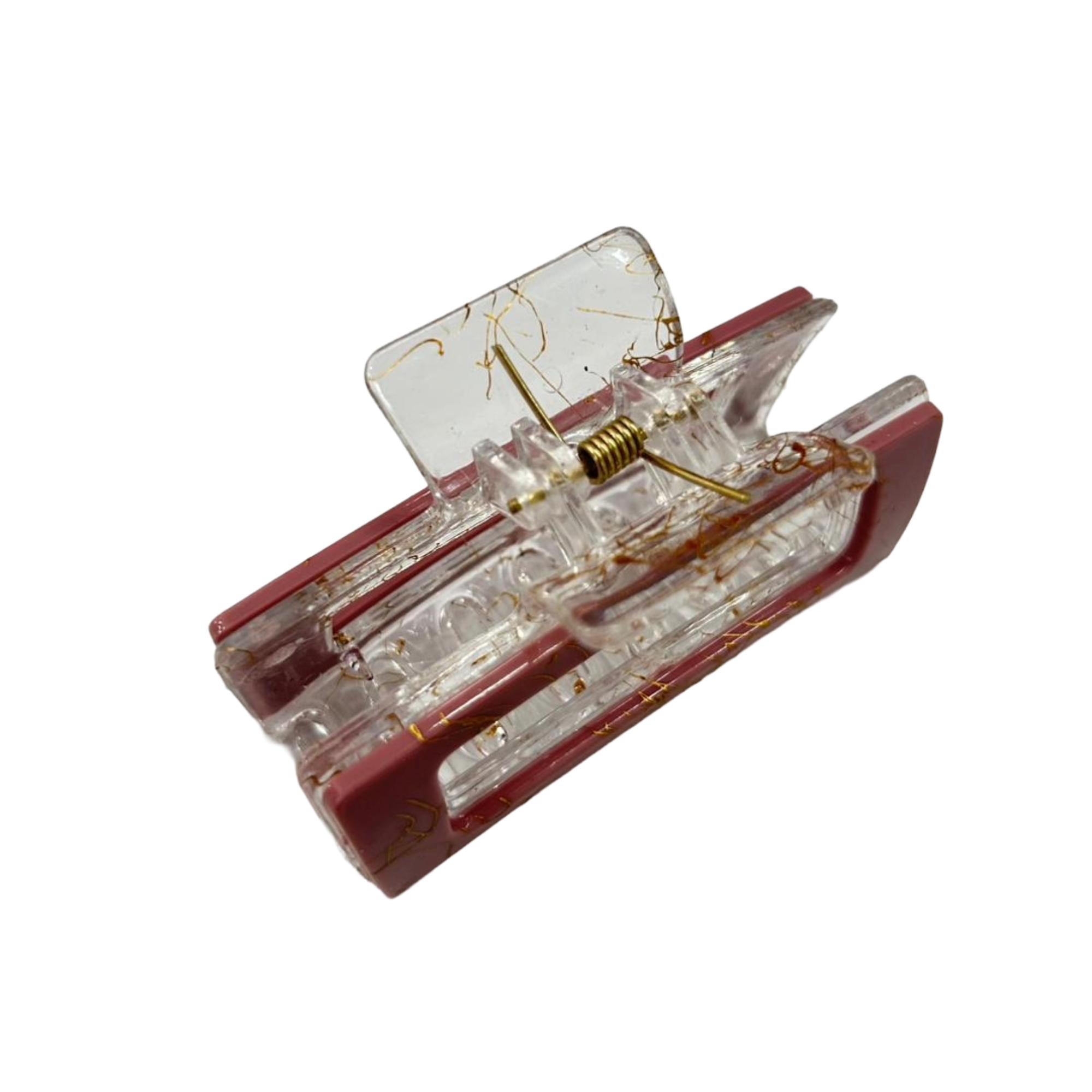 AJC-0375 JAWCLIP WITH GOLD LINE 8CM