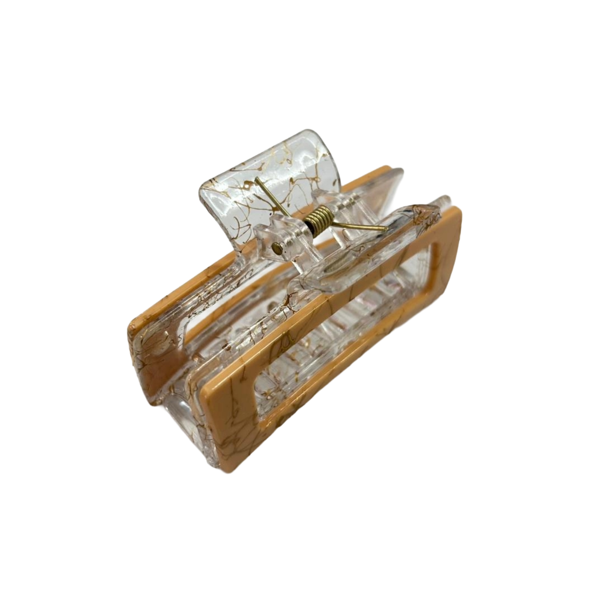AJC-0375 JAWCLIP WITH GOLD LINE 8CM
