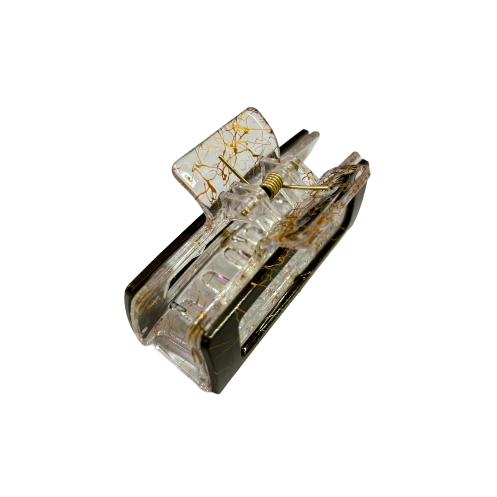 AJC-0375 JAWCLIP WITH GOLD LINE 8CM