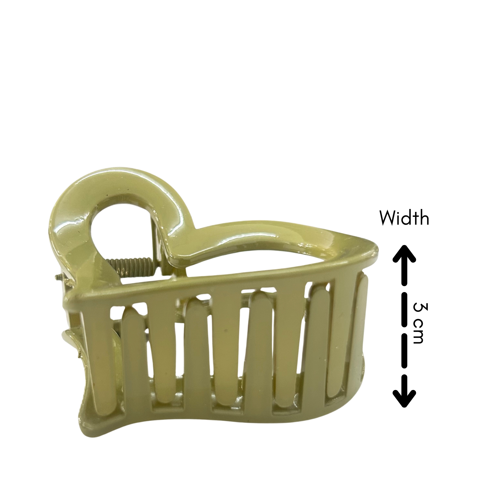 AJC-0436 LOVE HAIR CLAW 6CM