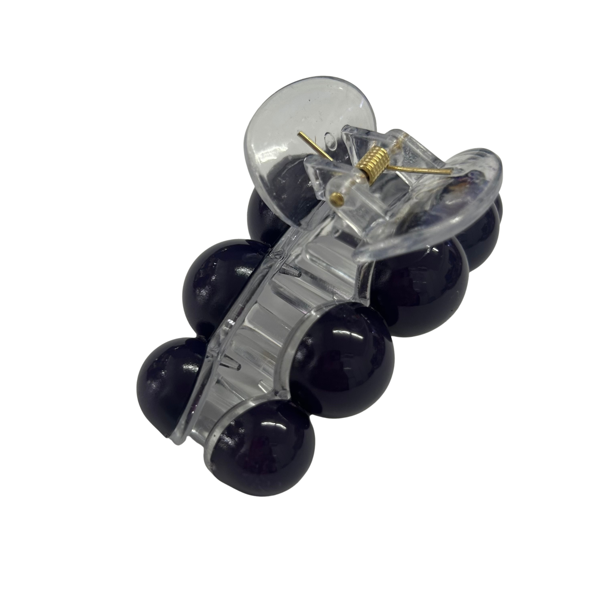 AJC-0446  BUBBLE PEARL HAIR CLAW 10CM