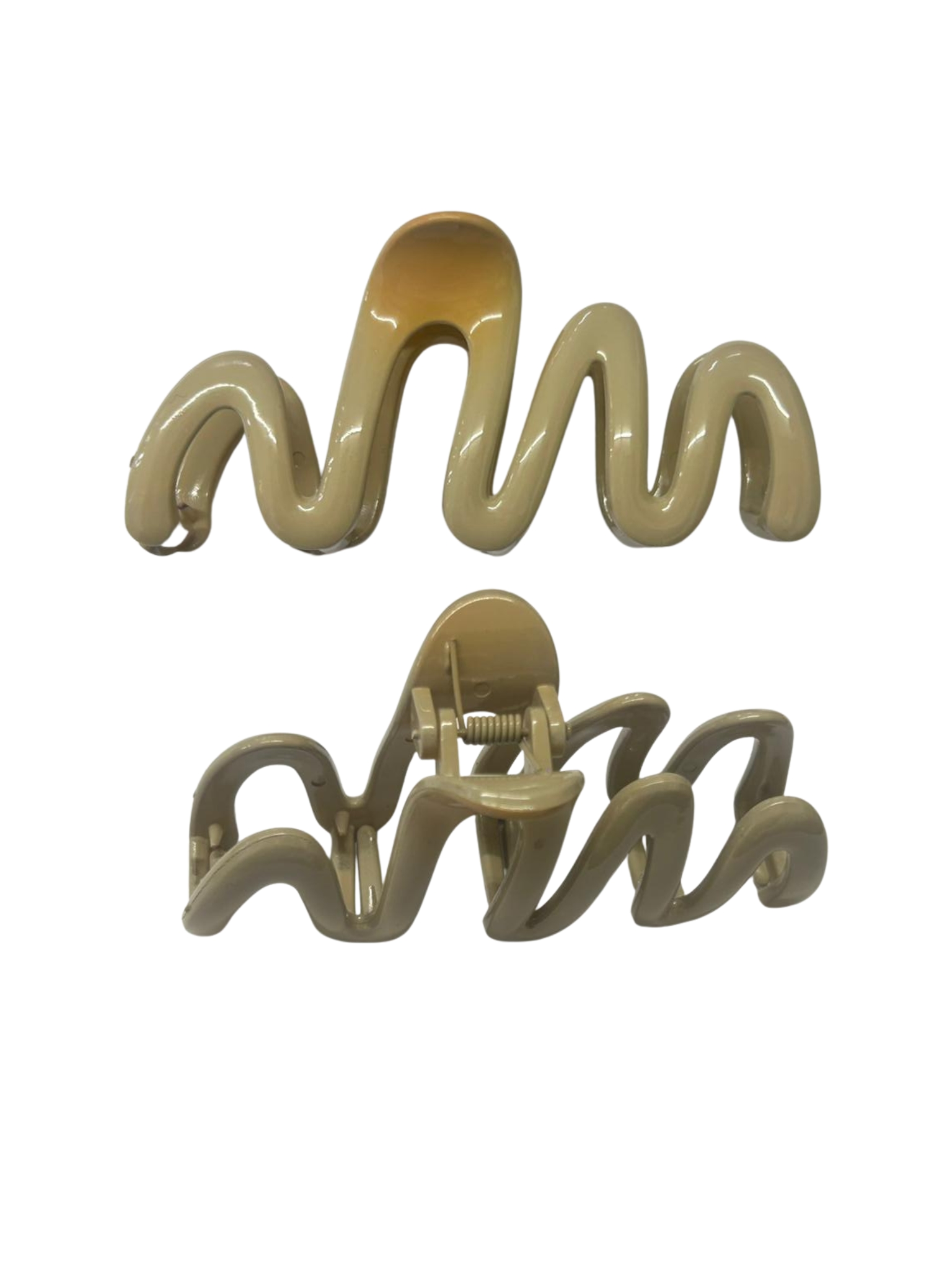 AJC-0440 PLAIN WAVES HAIR CLAW 