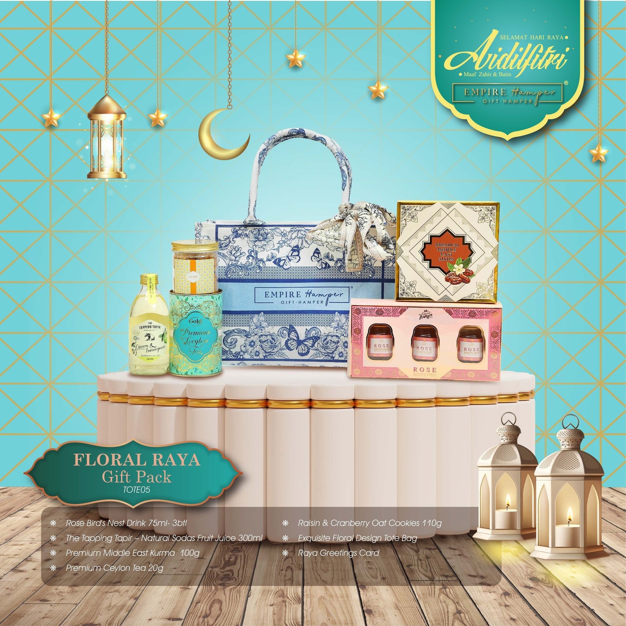 Raya Gift Pack 2026 Floral Raya