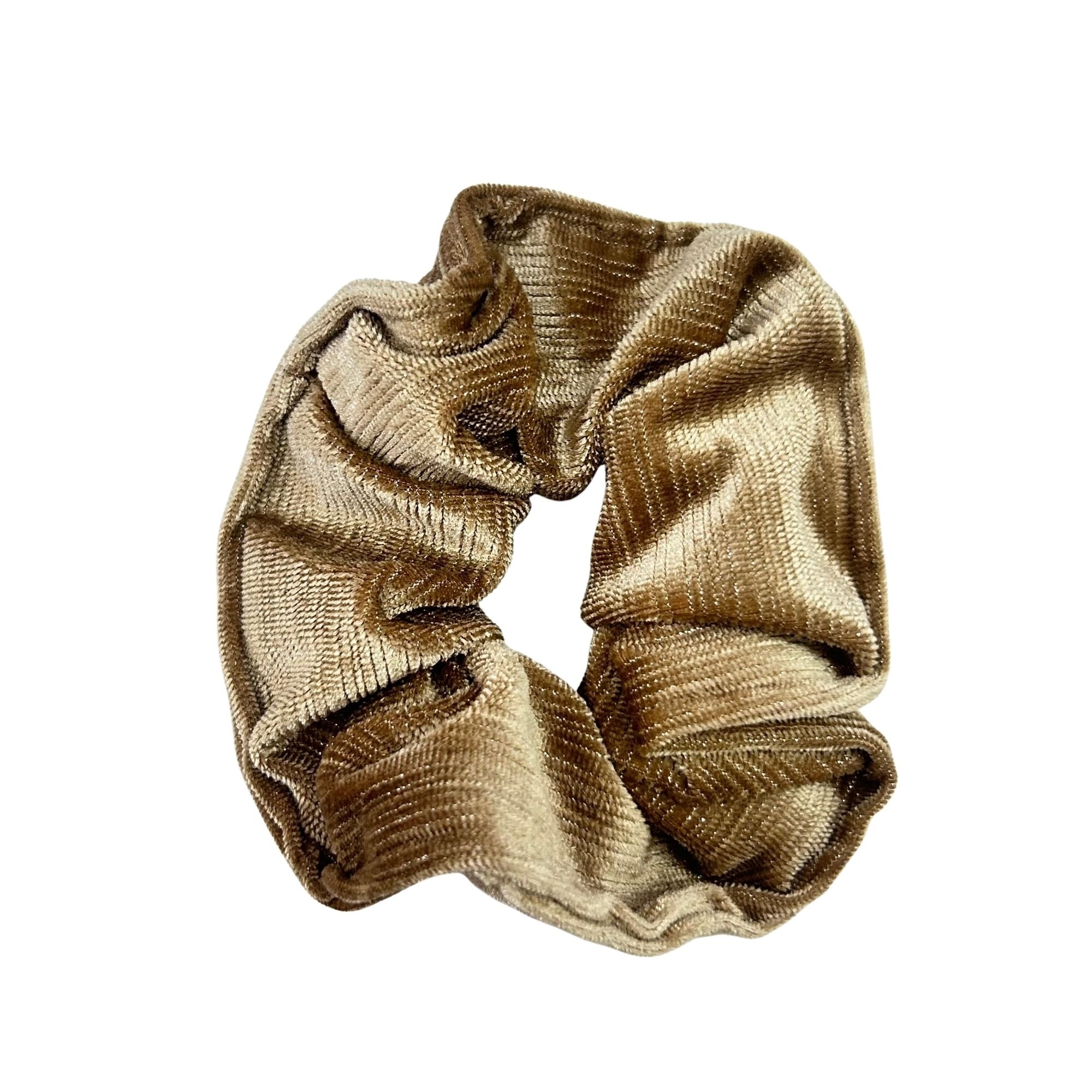APN-0149 PONYTAIL VELVET SILVER LINING 13cm